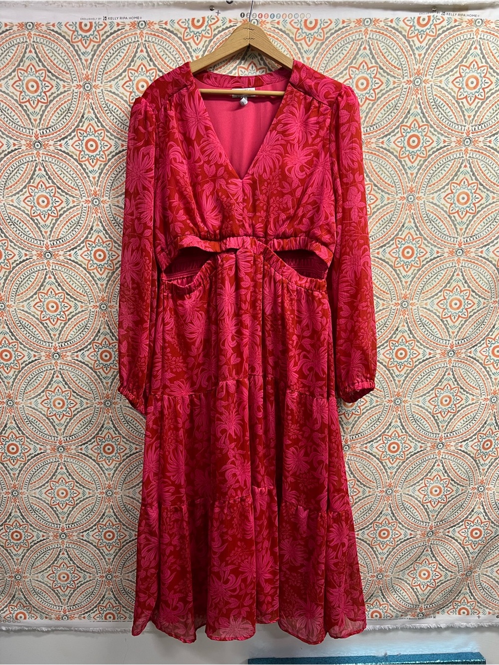 Sofia Jeans by Sofia Vergara - magenta dress